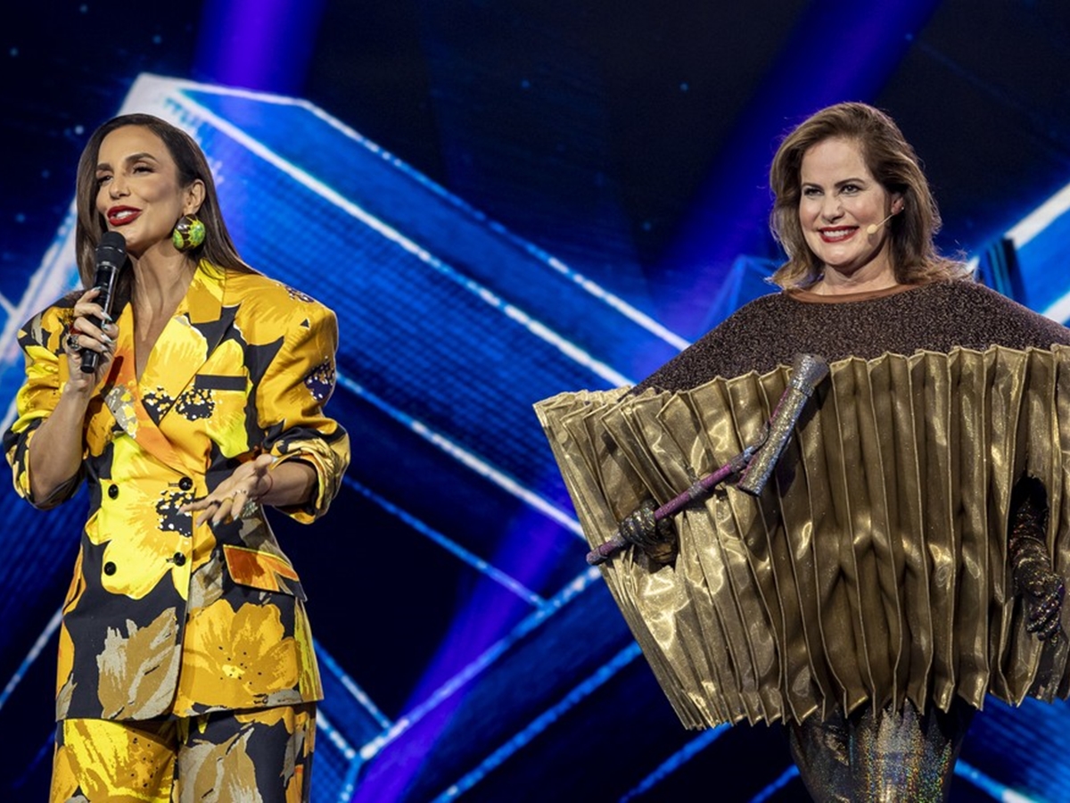 Ivete Sangalo e Renata Ceribelli no The Masked Singer Brasil