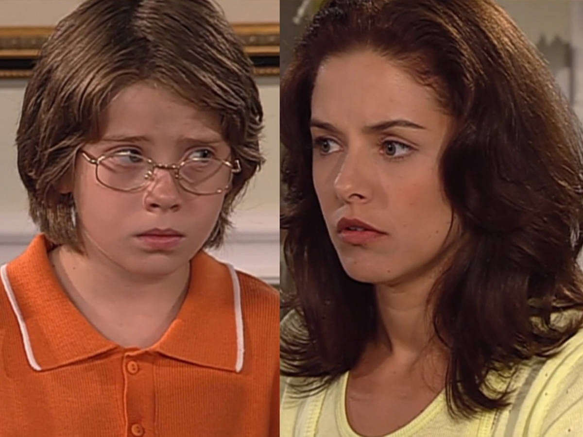 Joãozinho (Pedro Malta) e Joana (Bianca Rinaldi) de Prova de Amor