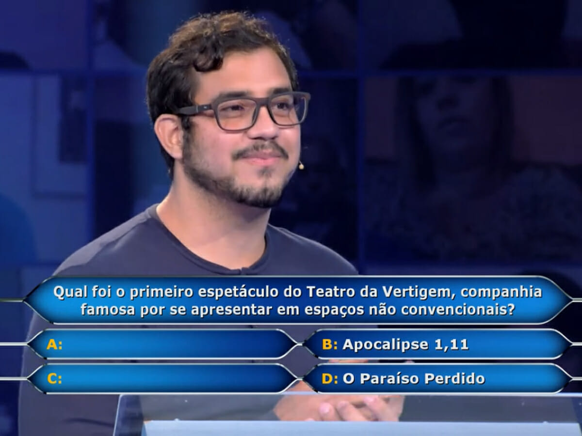 Joel no Quem Quer Ser Um Milionário