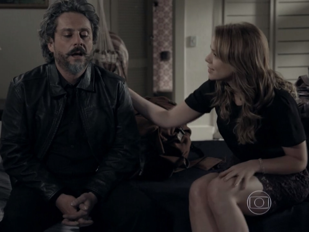 José Alfredo (Alexandre Nero) e Cristina (Leandra Leal) de Império