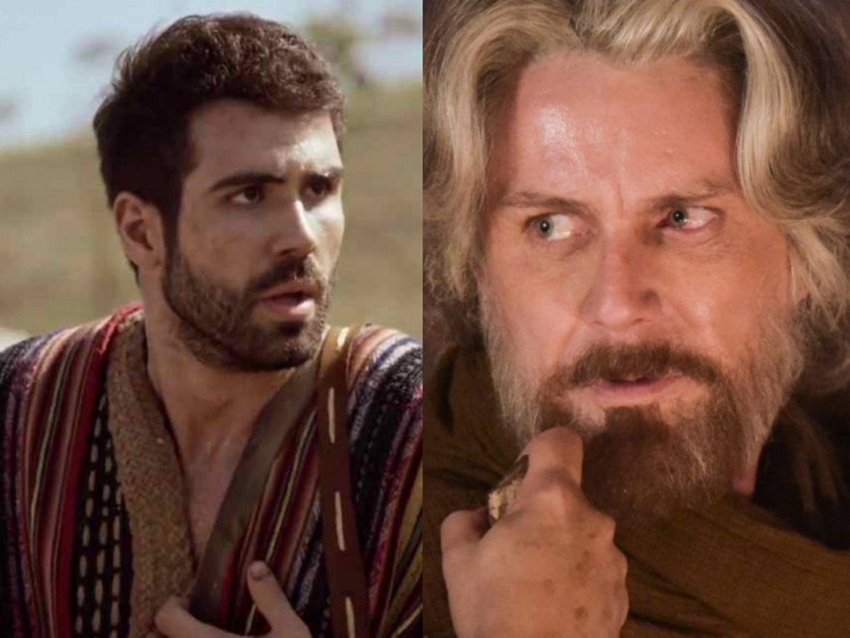 José (Juliano Laham) e Jacó (Petrônio Gontijo) de Gênesis