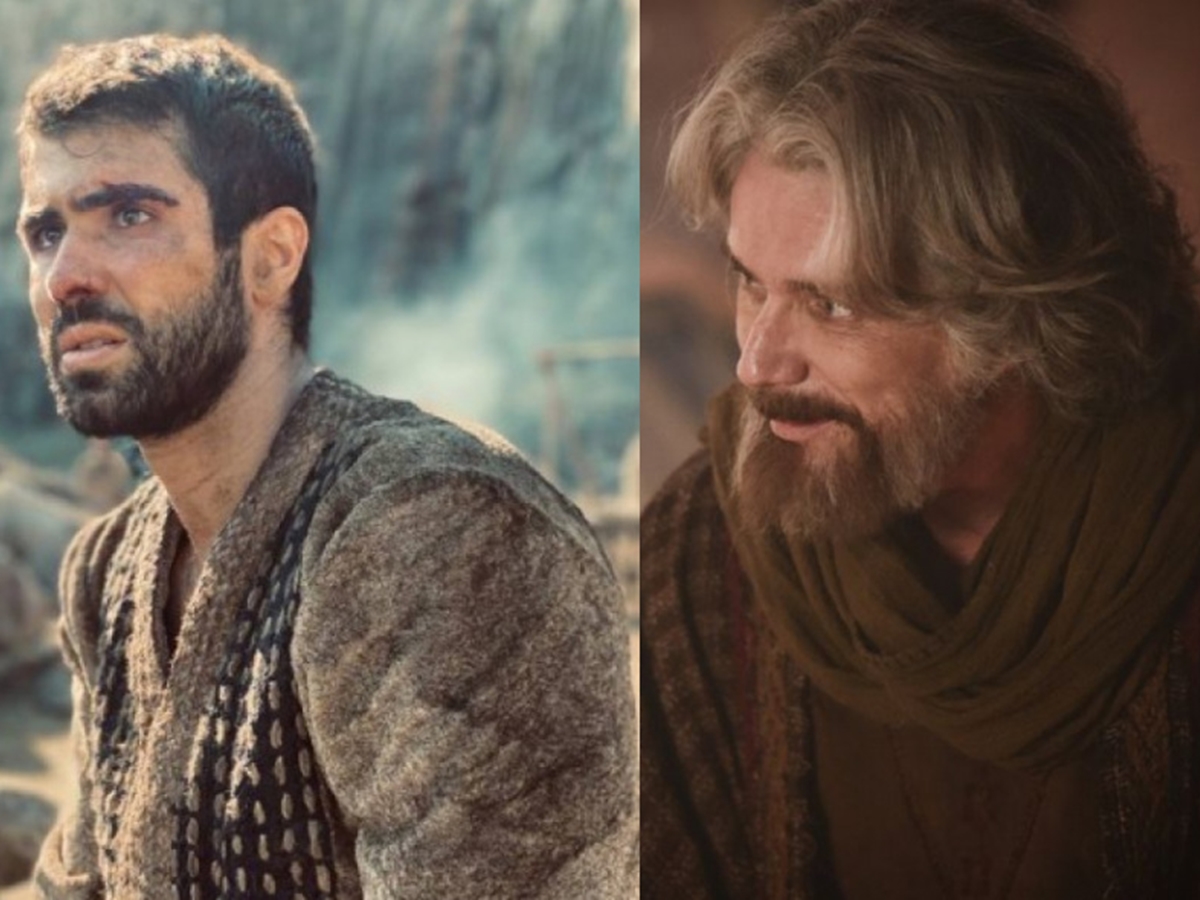 José (Juliano Laham) e Jacó (Petronio Gontijo) de Gênesis