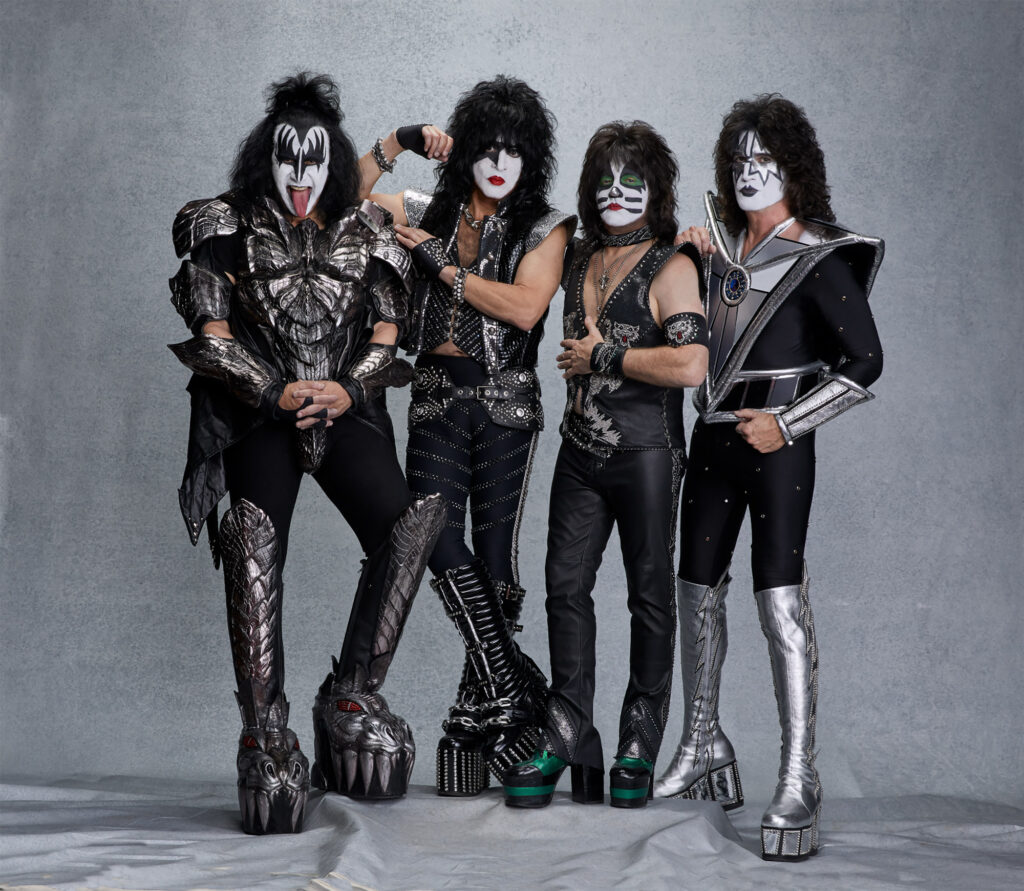 O quarteto Kiss