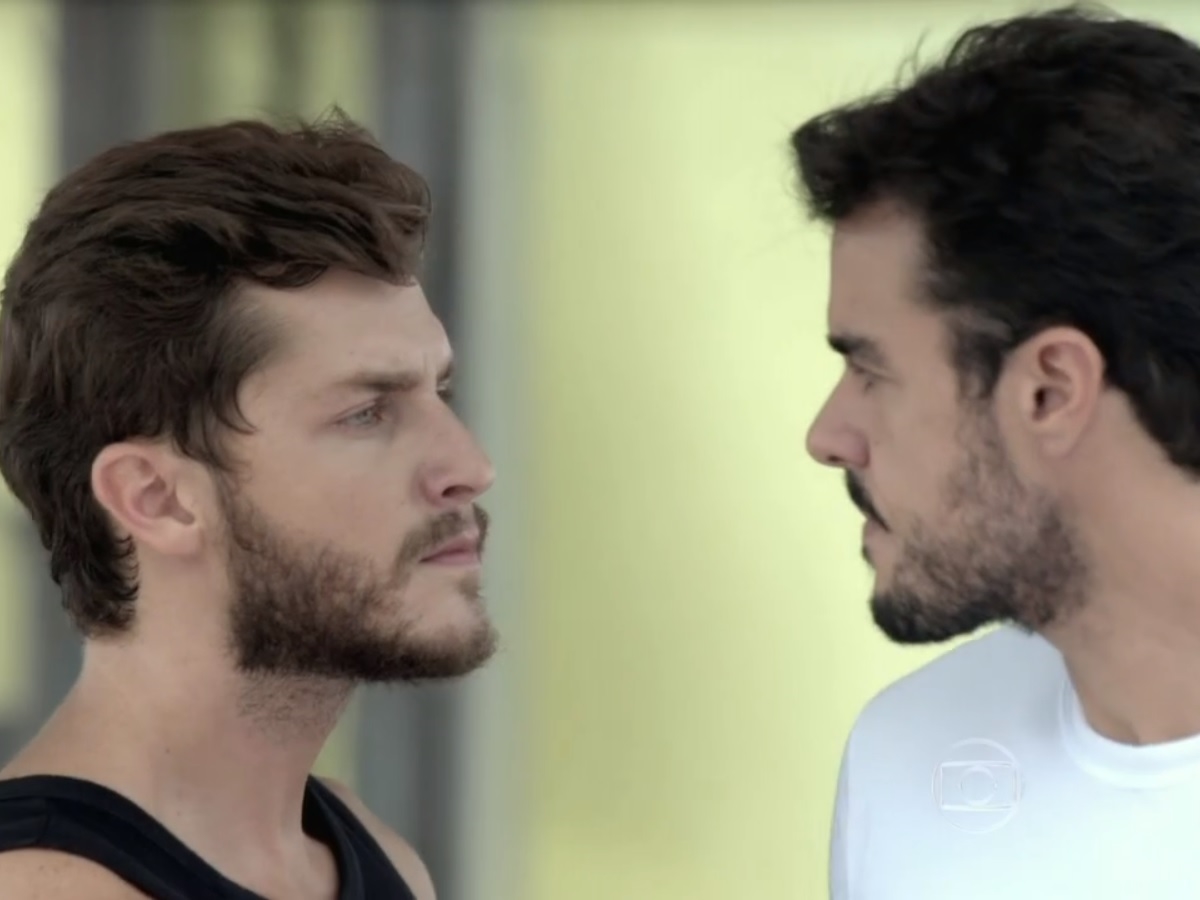 Leonardo (Klebber Toledo) e Enrico (Joaquim Lopes) de Império