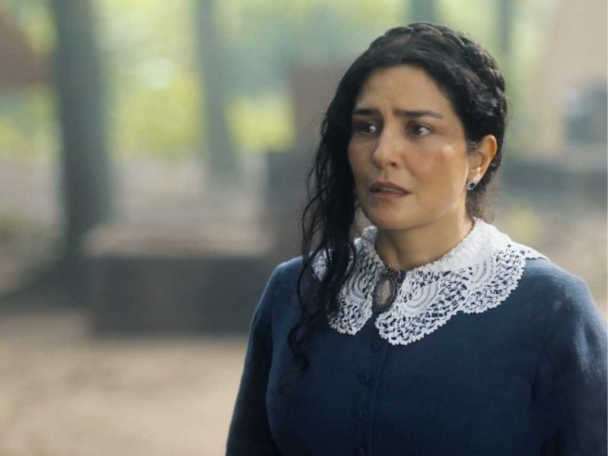 Letícia Sabatella é Teresa Cristina em Nos Tempos do Imperador (Reprodução - Globo)