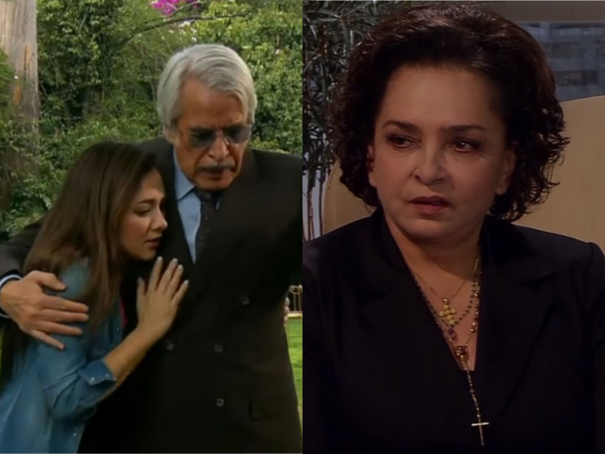 Liliana, Aníbal e Candelária em Amores Verdadeiros (Reprodução)