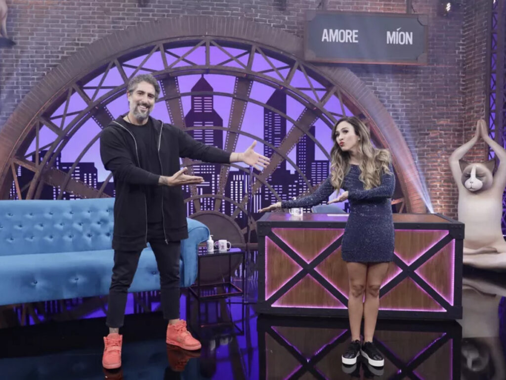 Marcos Mion gravou o Lady Night com Tatá Werneck (Divulgação)