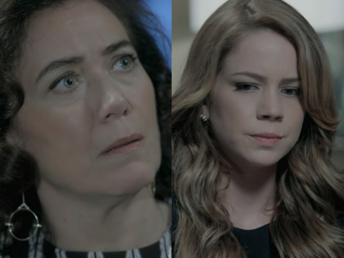 Maria Marta (Lilia Cabral) e Cristina (Leandra Leal) de Império
