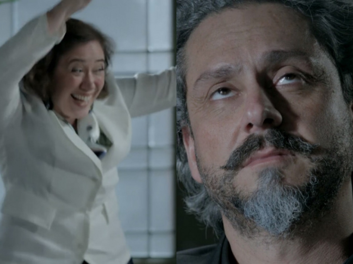 Maria Marta (Lilia Cabral) e José Alfredo (Alexandre Nero) de Império