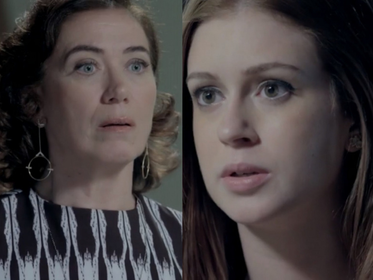 Maria Marta (Lilia Cabral) e Maria Isis (Marina Ruy Barbosa) de Império