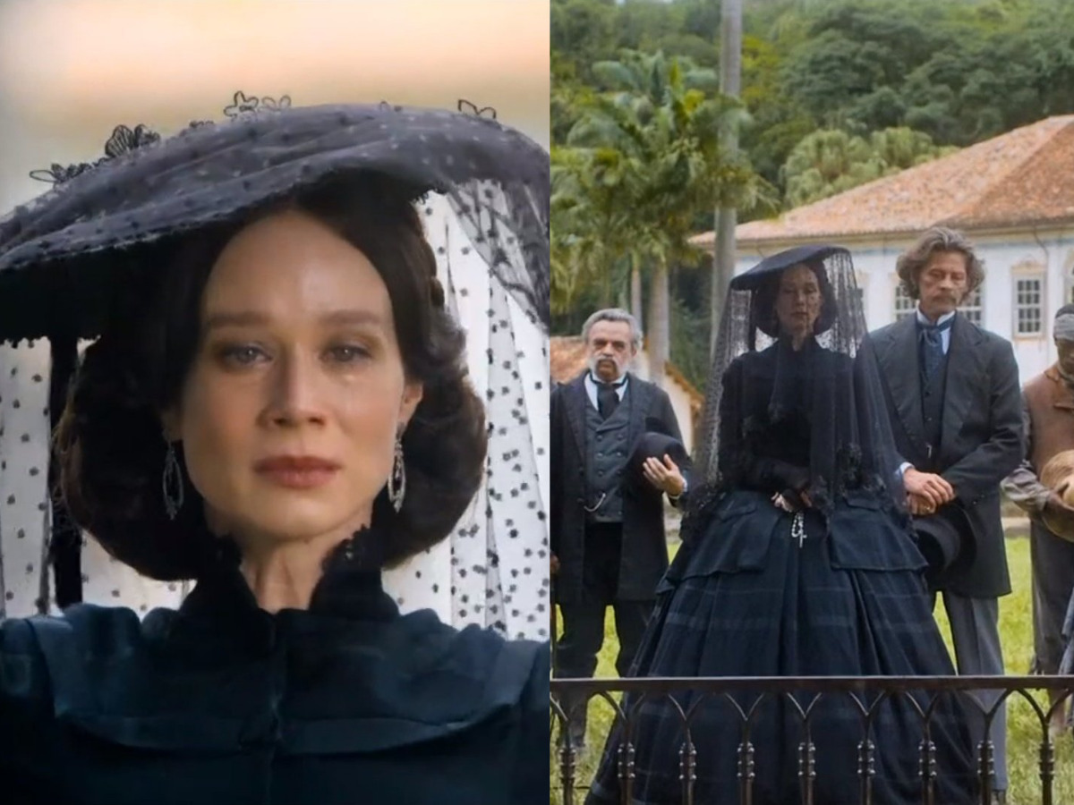 Mariana Ximenes como Condessa de Barral em Nos Tempos do Imperador (Divulgação)