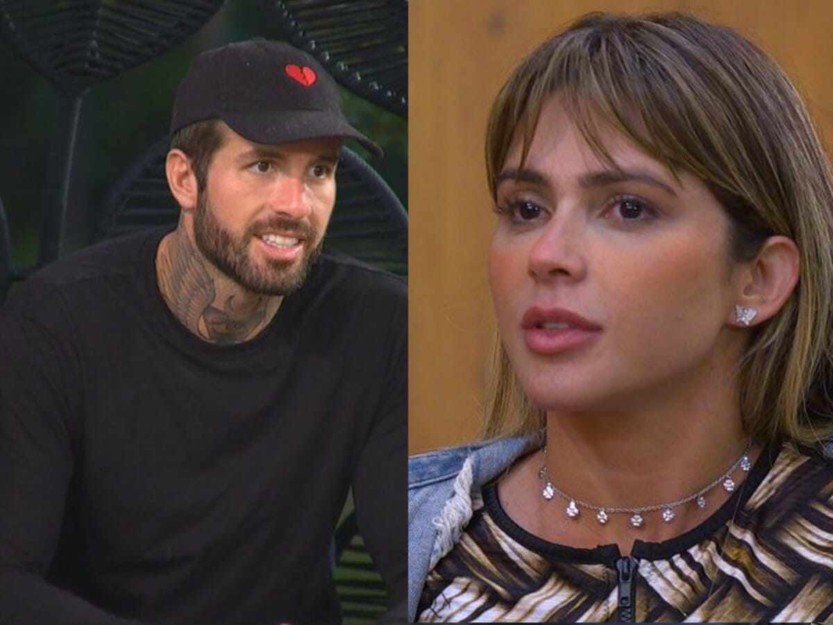 Nadja Pessoa e Claudinho Matos na Ilha Record