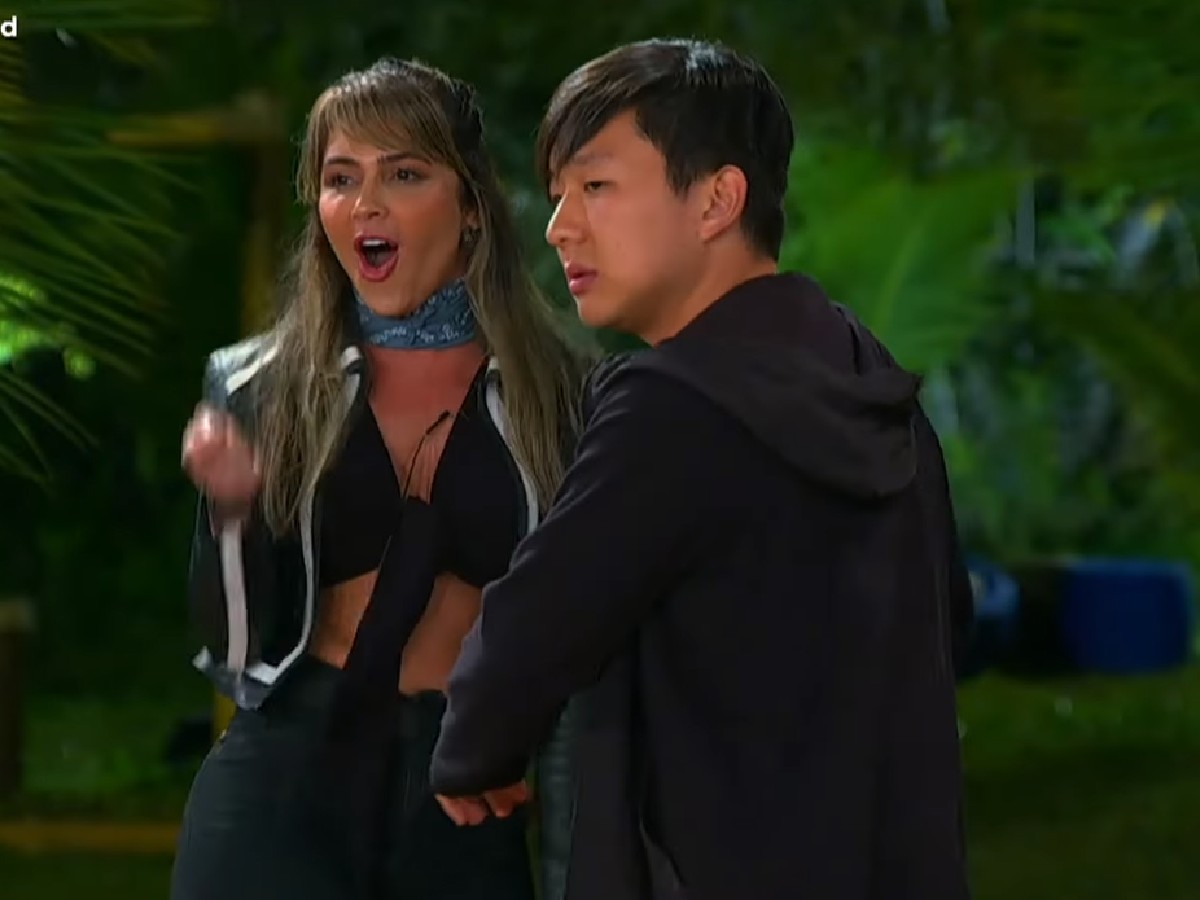 Nadja Pessoa e Pyong Lee na Ilha Record