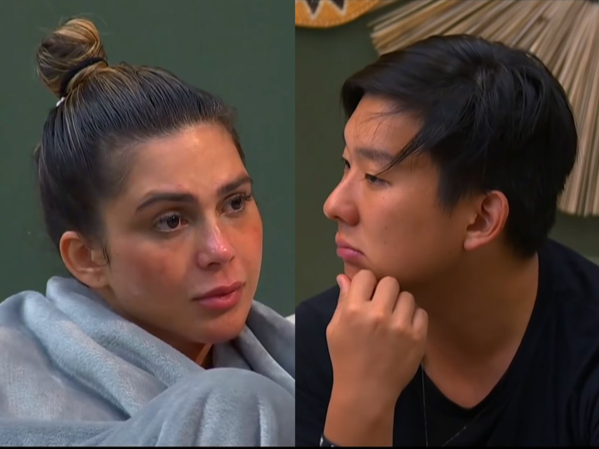 Nadja Pessoa e Pyong Lee na Ilha Record