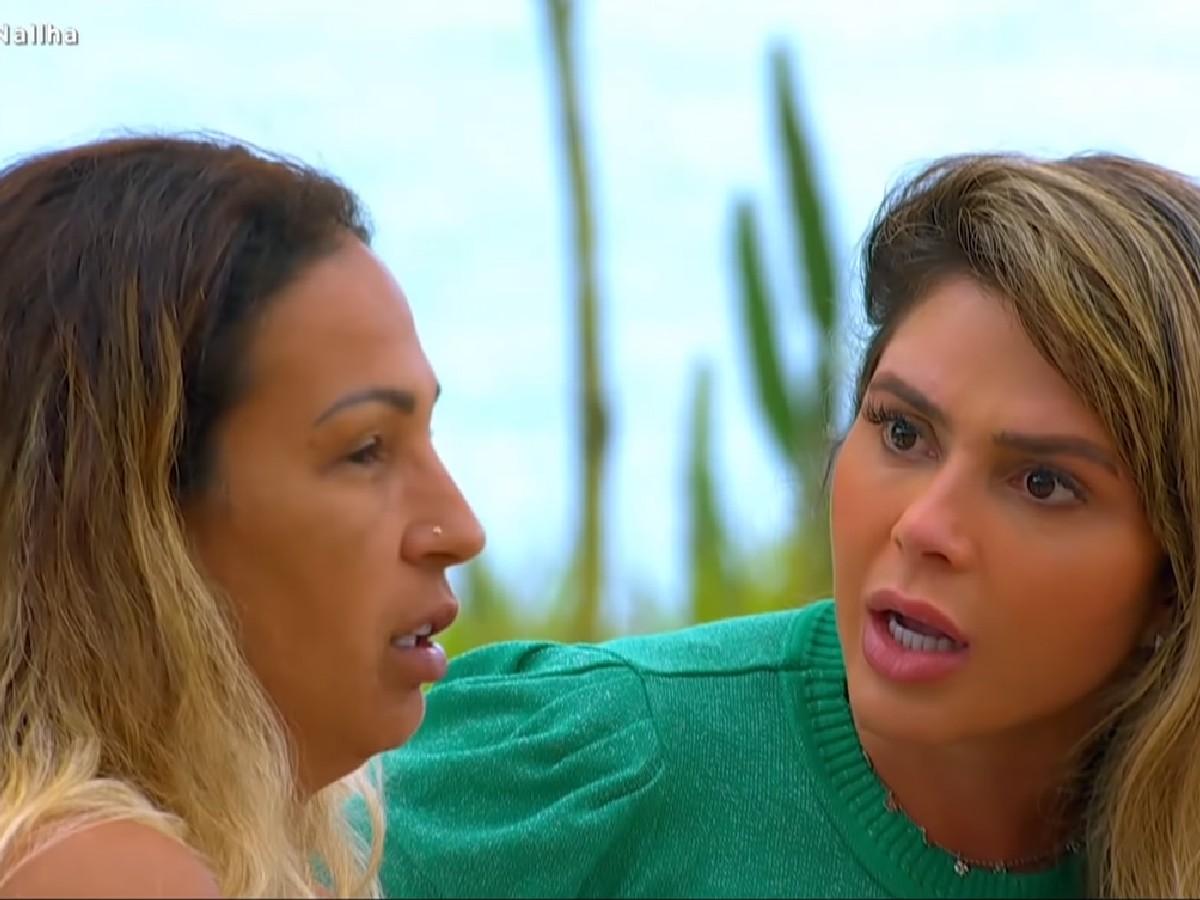 Nadja e Valesca Popozuda na Ilha Record
