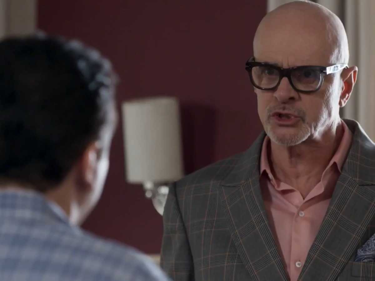 Nelito (Rodrigo Fagundes) e Pedrinho (Marcos Caruso) em Pega Pega