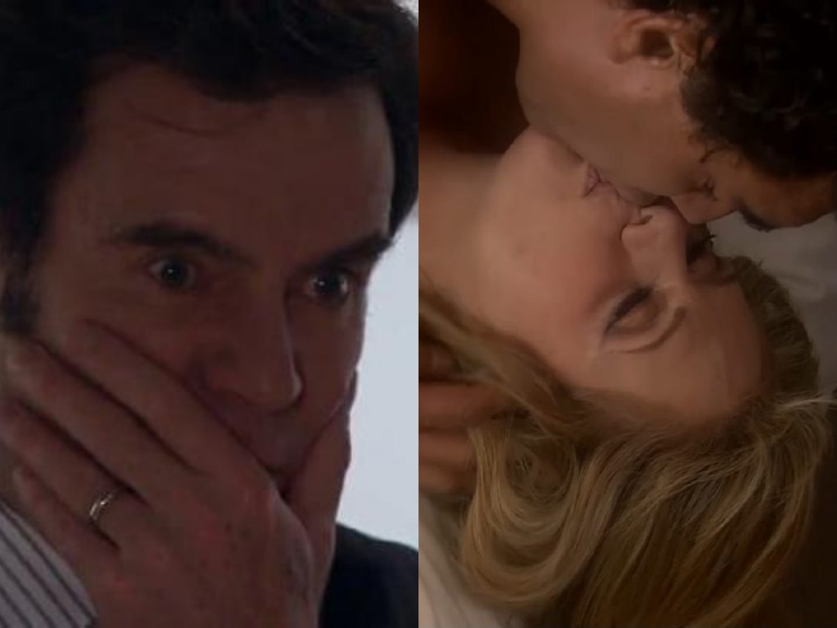 Nélson, Aguiar e Vitória (Reprodução Televisa)