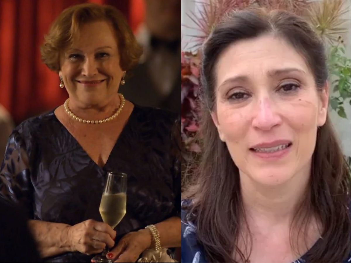 Nicette Bruno, falecida em 2020, e Beth Goulart (Divulgação)
