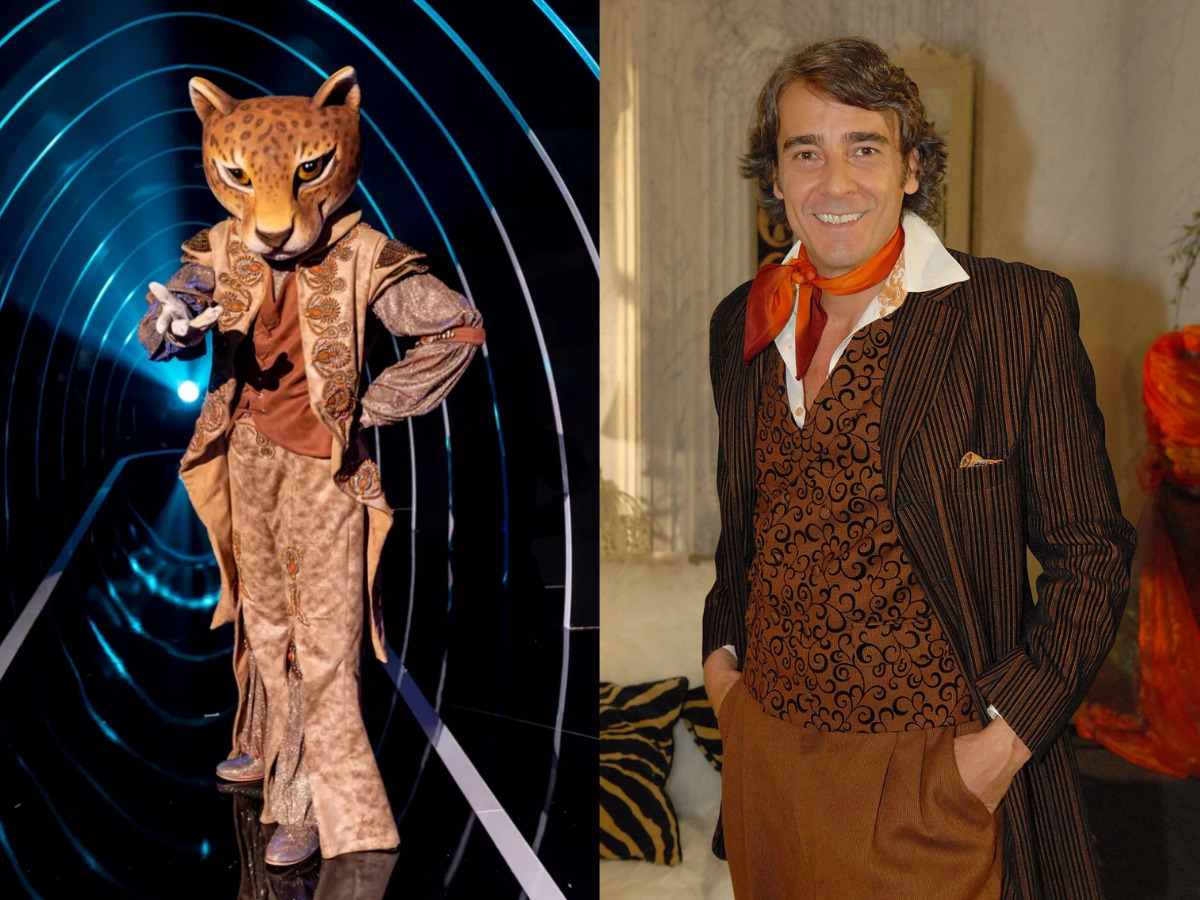 Onça pintada e Alexandre Borges como Jacques Leclair de Ti-ti-ti (Divulgação - Globo)