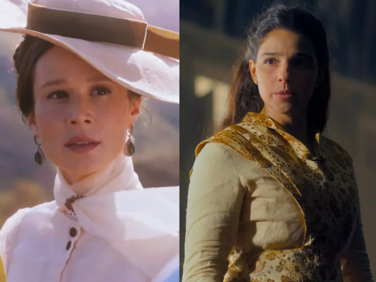 Pilar e Condessa de Barral em Nos Tempos do Imperador (Divulgação)