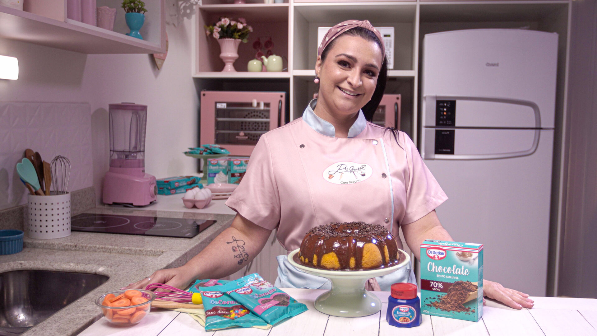 Priscilla Grasso para Dr. Oetker