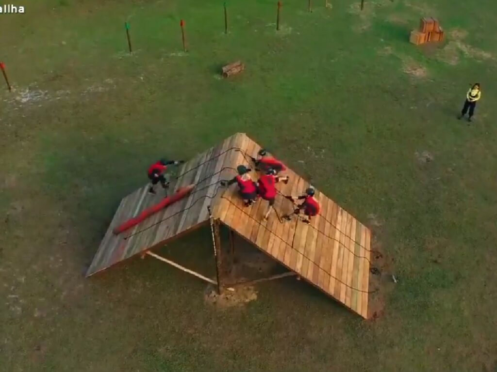 Prova de Equipe na Ilha Record