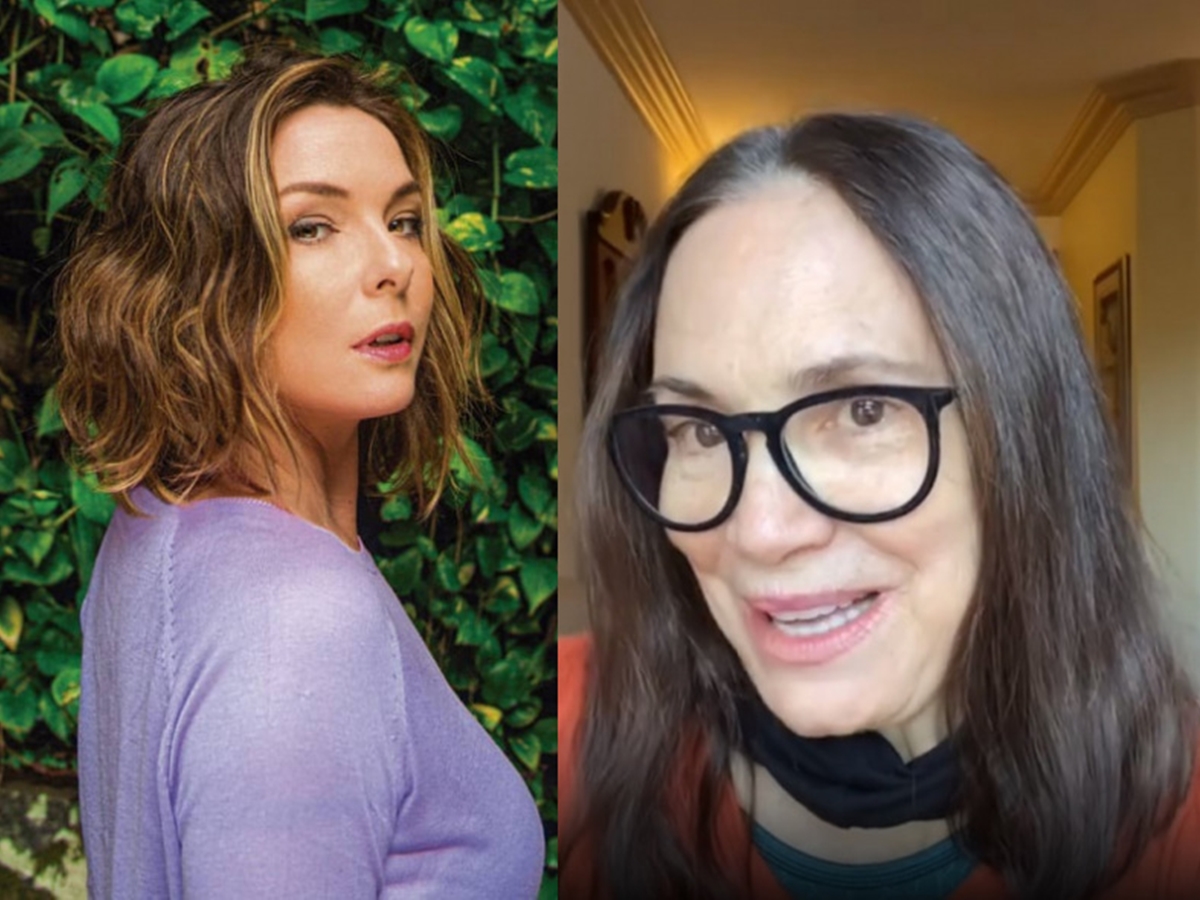 Regiane Alves e Regina Duarte