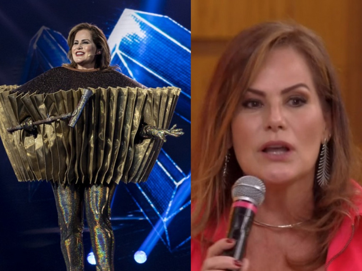Renata Ceribelli no The Masked Singer Brasil e no Encontro