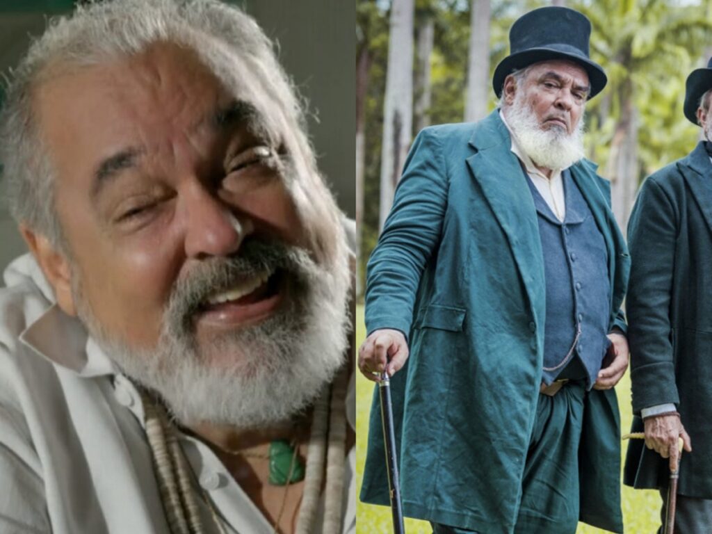 Roberto Bonfim como Antoninho de Império e Ambrósio de Nos Tempos do Imperador