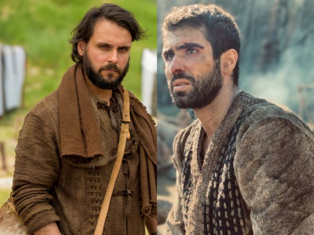 Rúben (Felipe Cunha) e José (Juliano Laham) de Gênesis