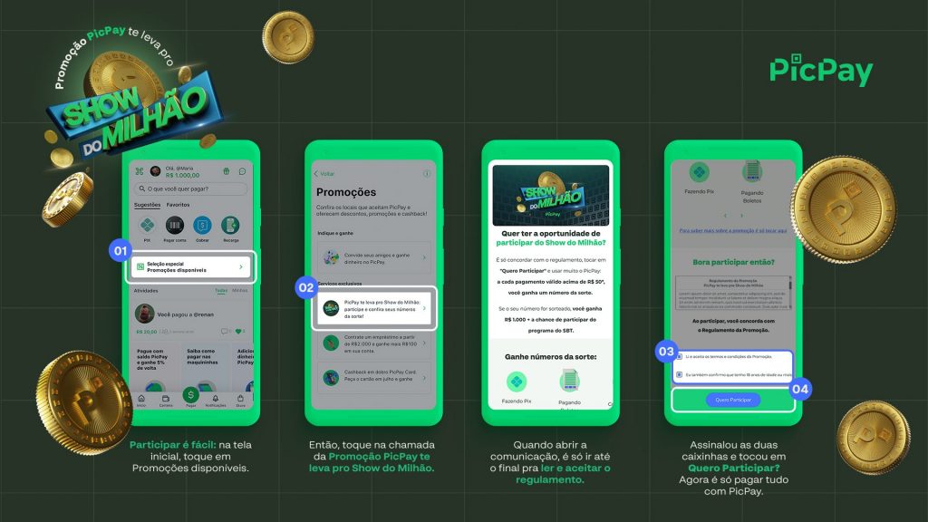 Saiba como tentar participar do Show do Milhão pelo PicPay