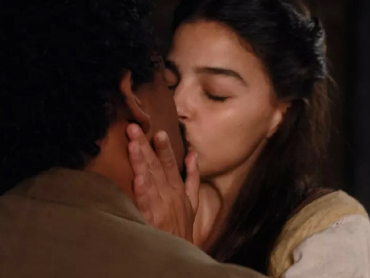 Samuel e Pilar em Nos Tempos do Imperador (Reprodução)