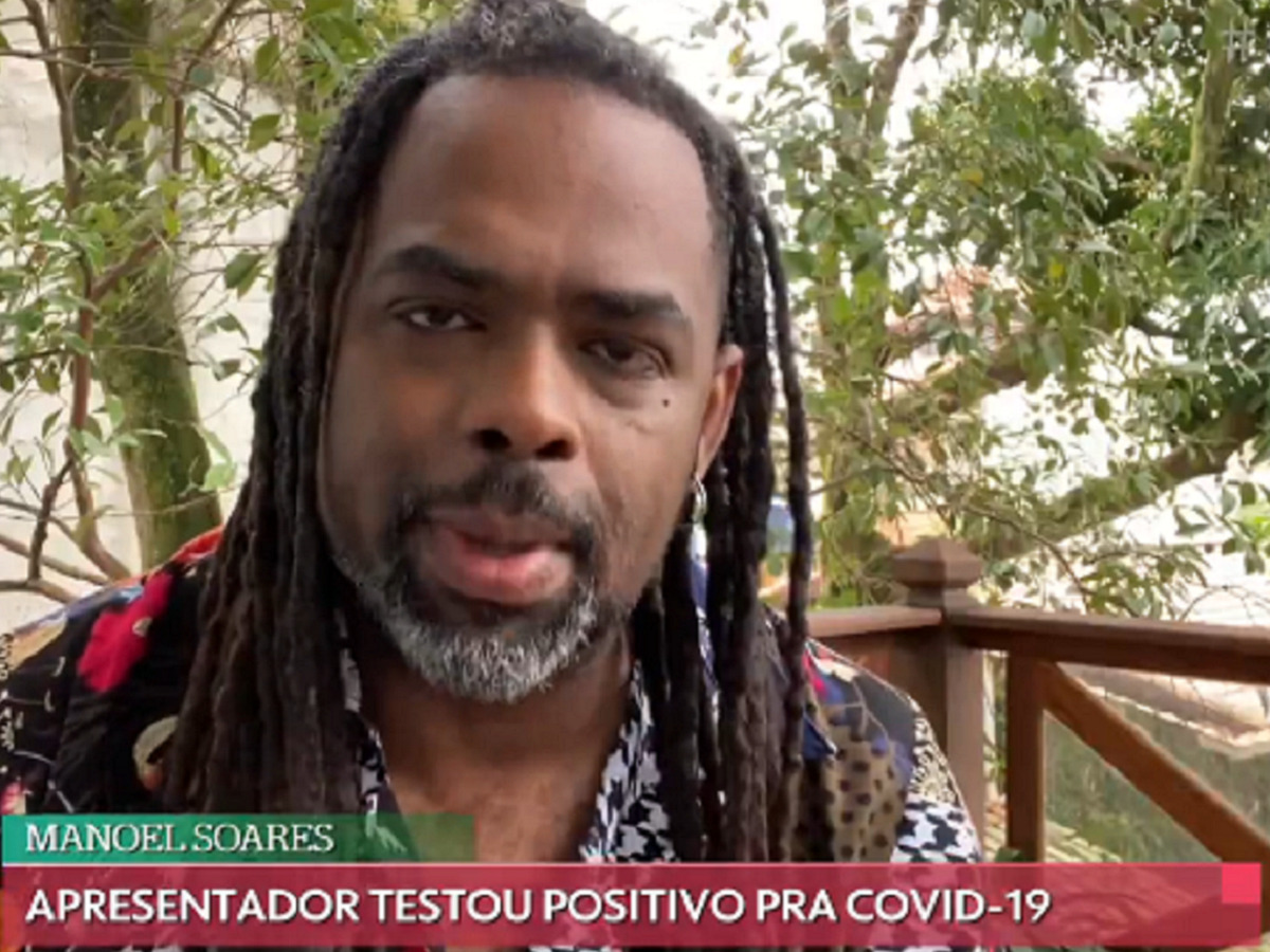 Manoel Soares durante o É de Casa