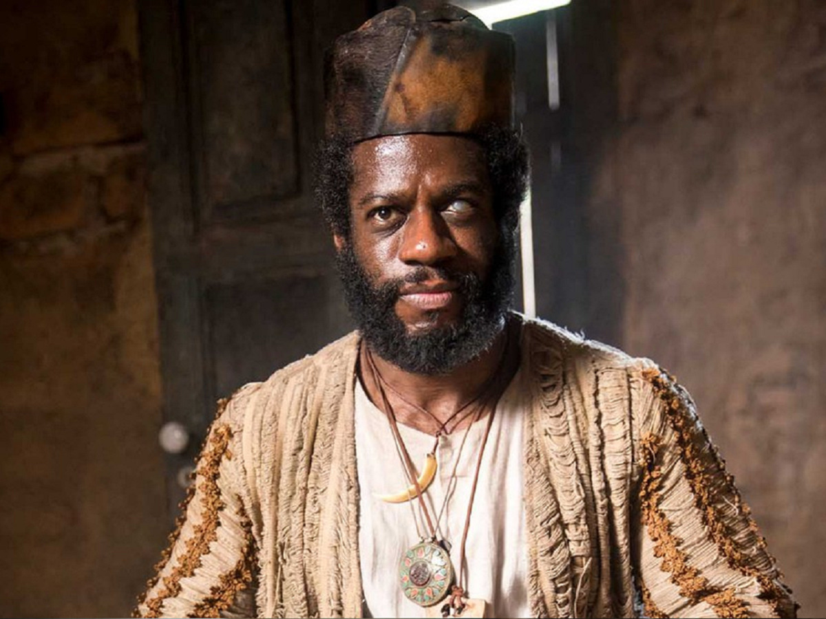 Dom Olu (Rogério Brito) em Nos Tempos do Imperador