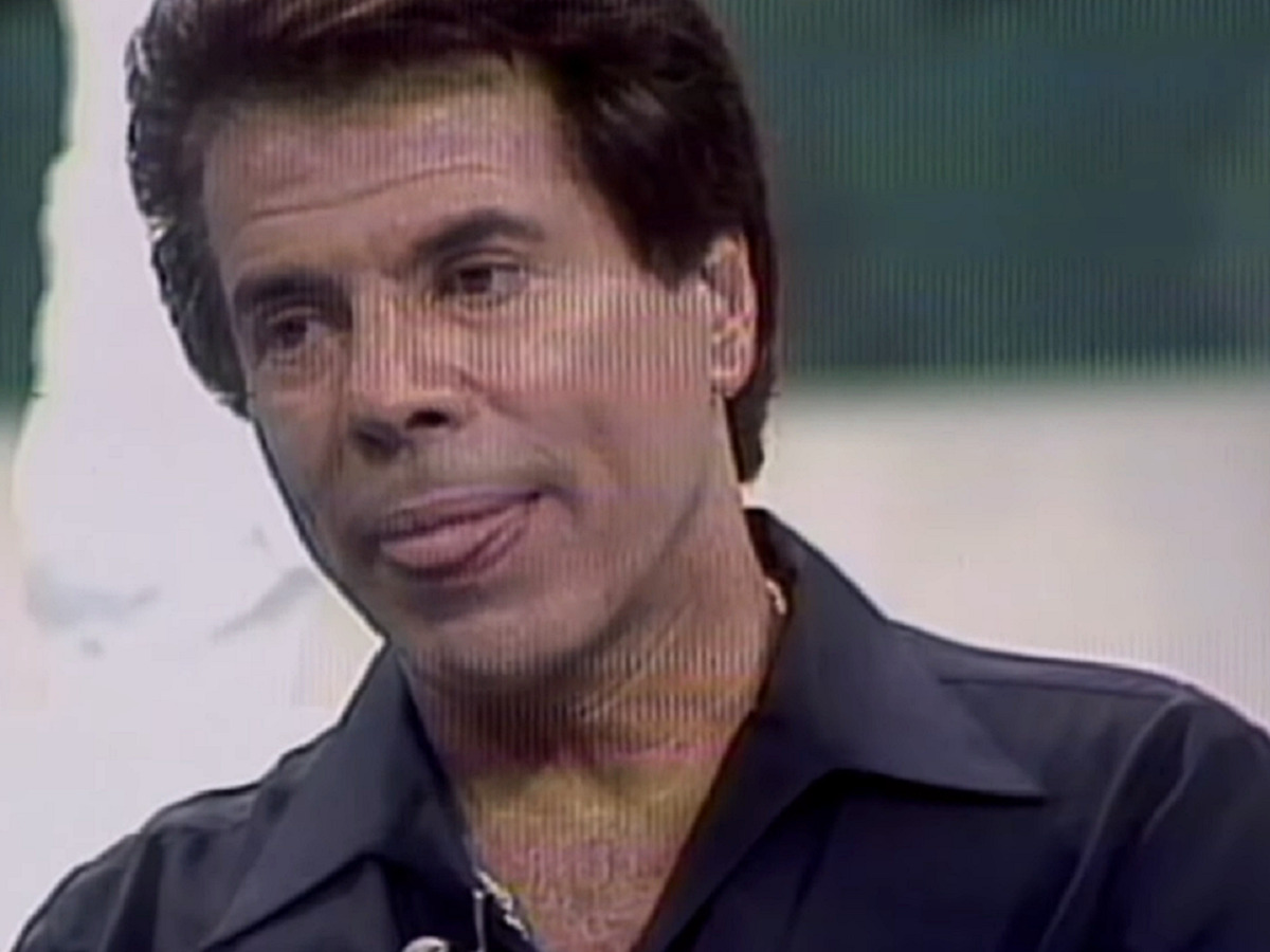 Silvio Santos em cena do documentário do SBT