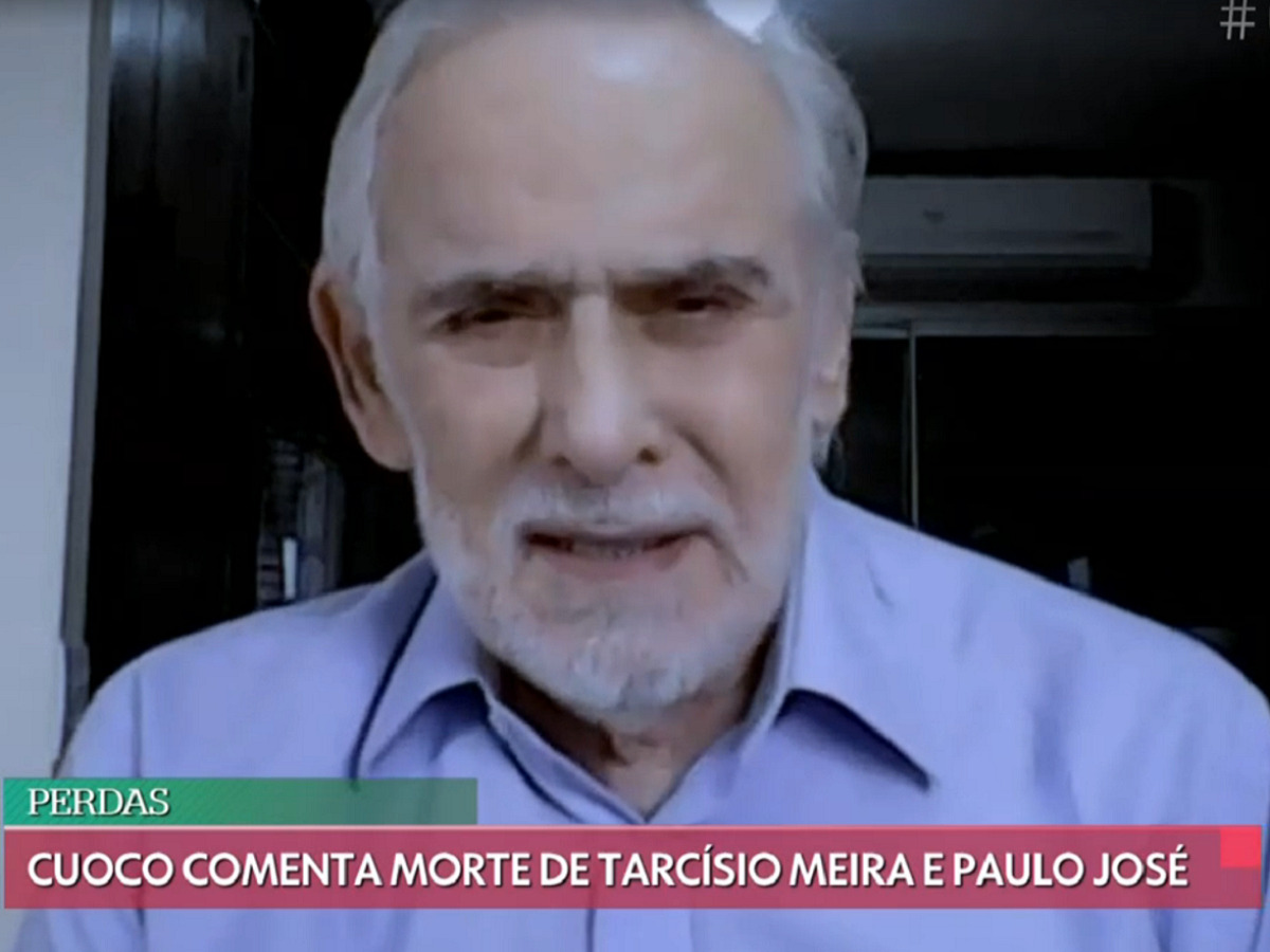 Francisco Cuoco durante o É de Casa