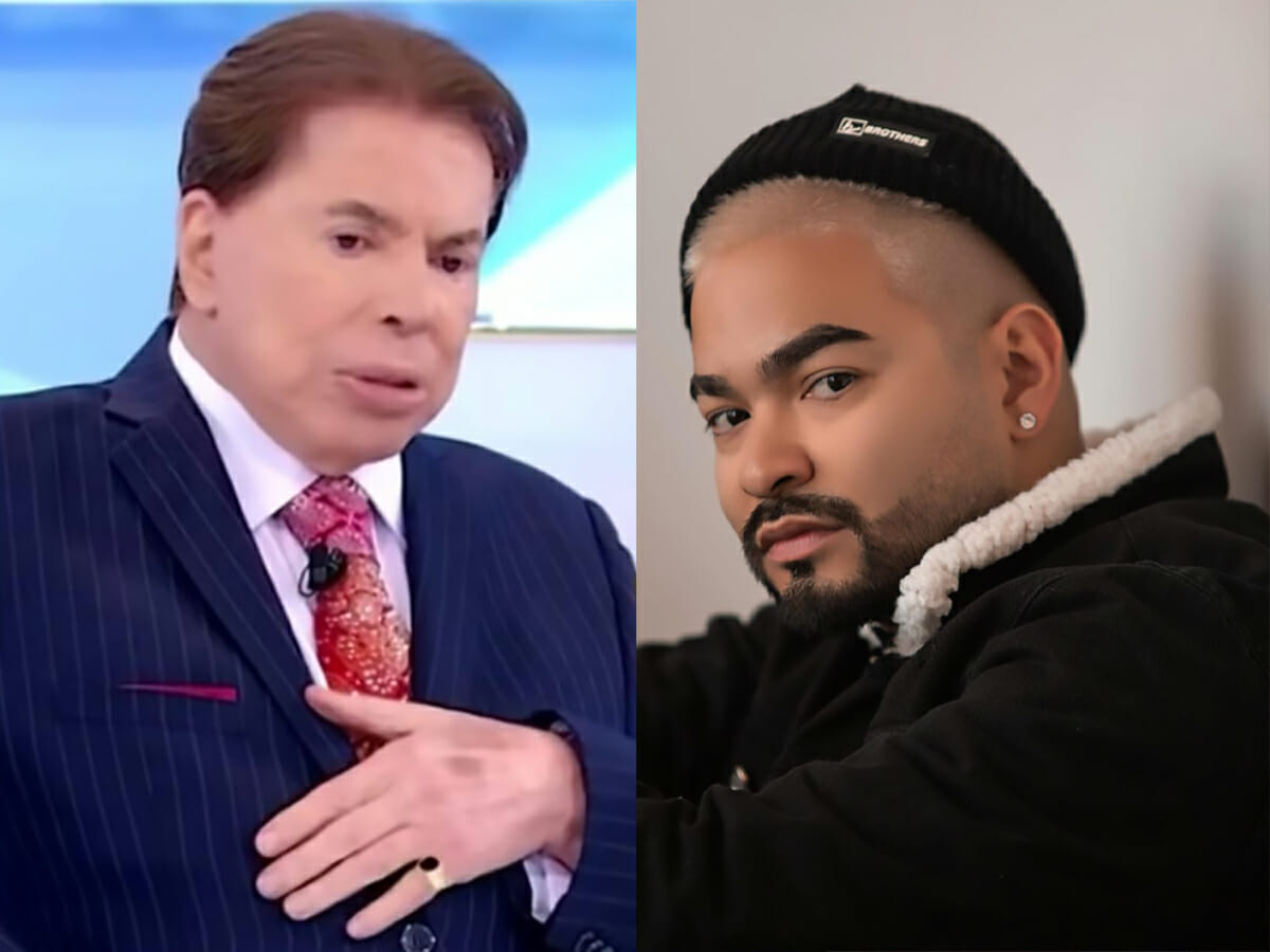 Yudi Tamashiro e Silvio Santos