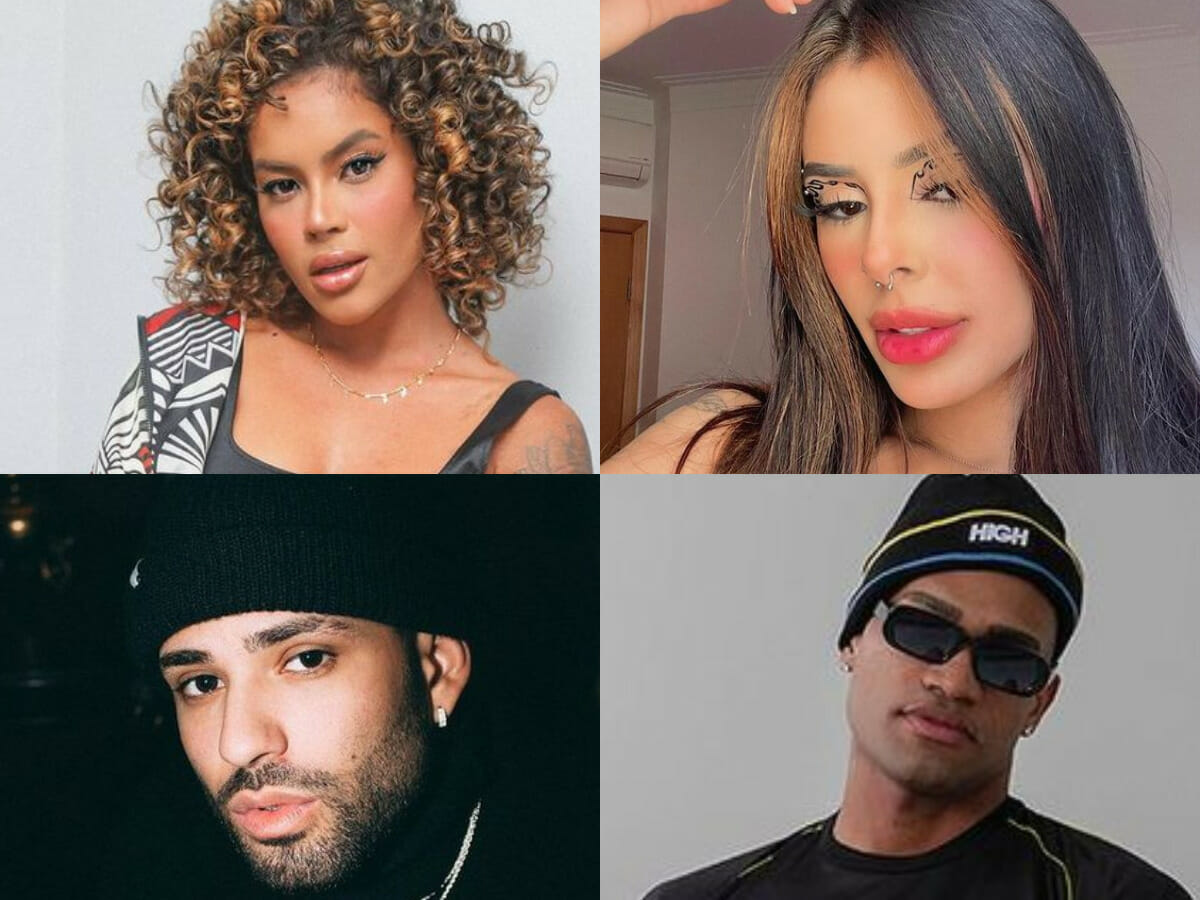 Sthefane Matos, Mah Tavares, Krawk e Alisson Jordan