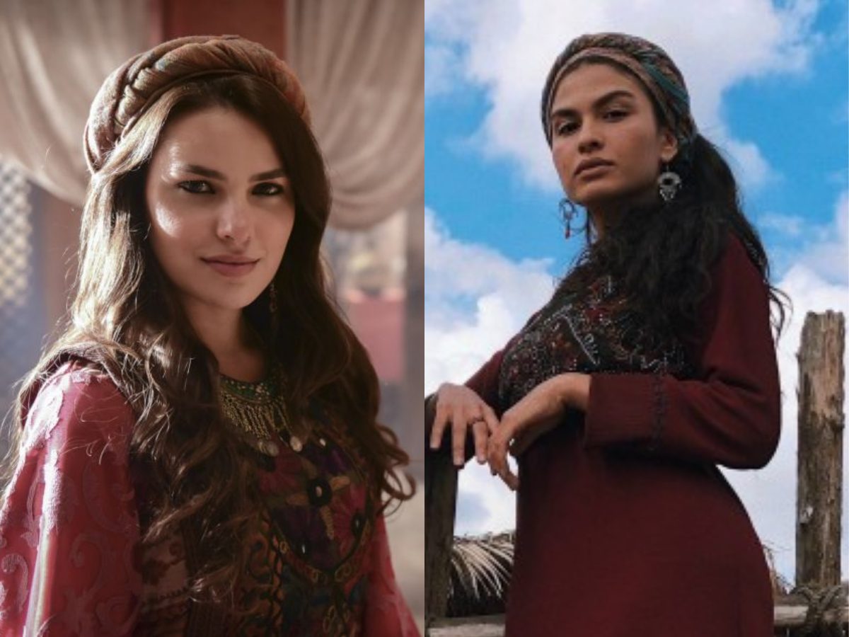 Thais Melchior e Allana Lopes são Raquel e Bila em Gênesis (Divulgação)
