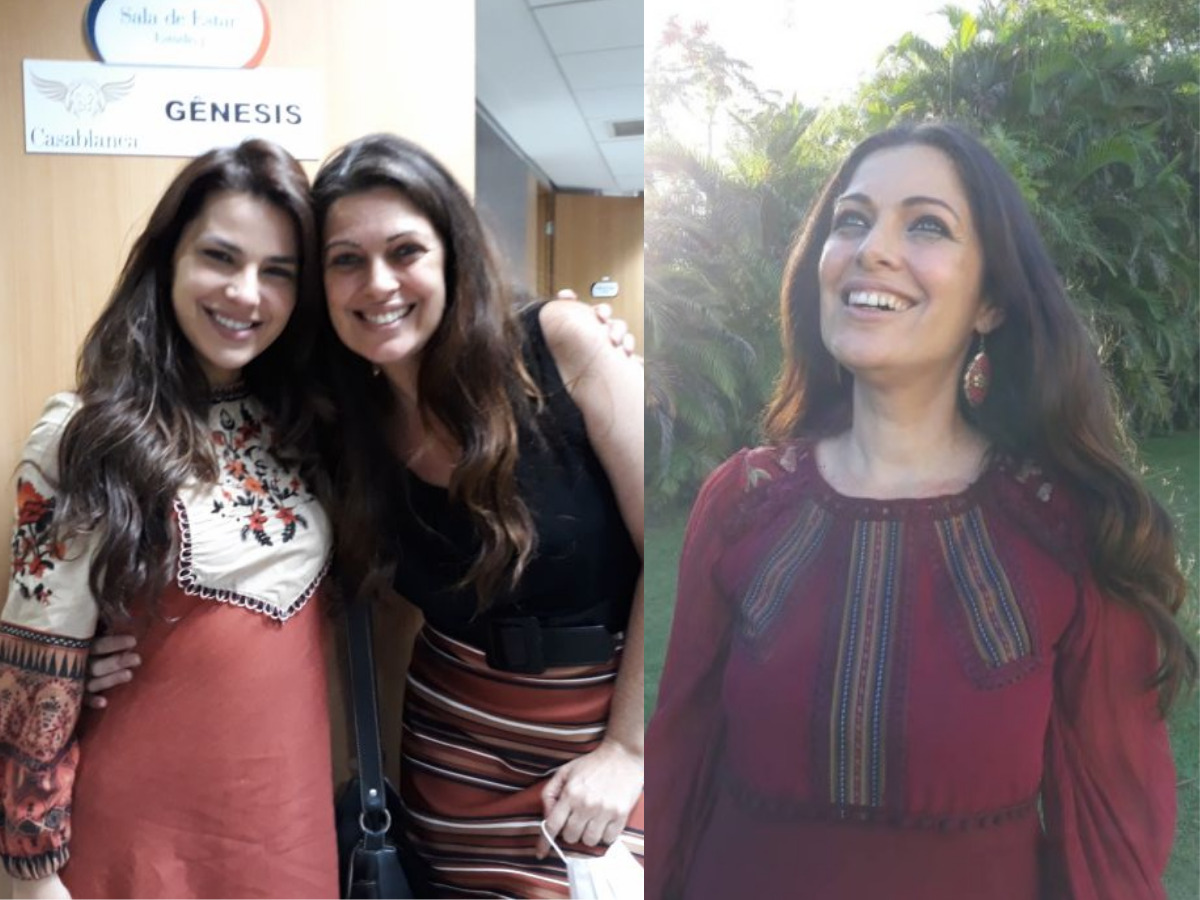 Thaís Melchior e Giselle Tigre dividem papel de Raquel (Reprodução)