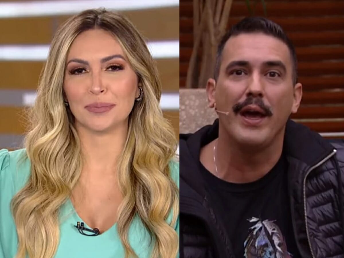 Thalita Oliveira no Fala Brasil e André Marques no É de Casa
