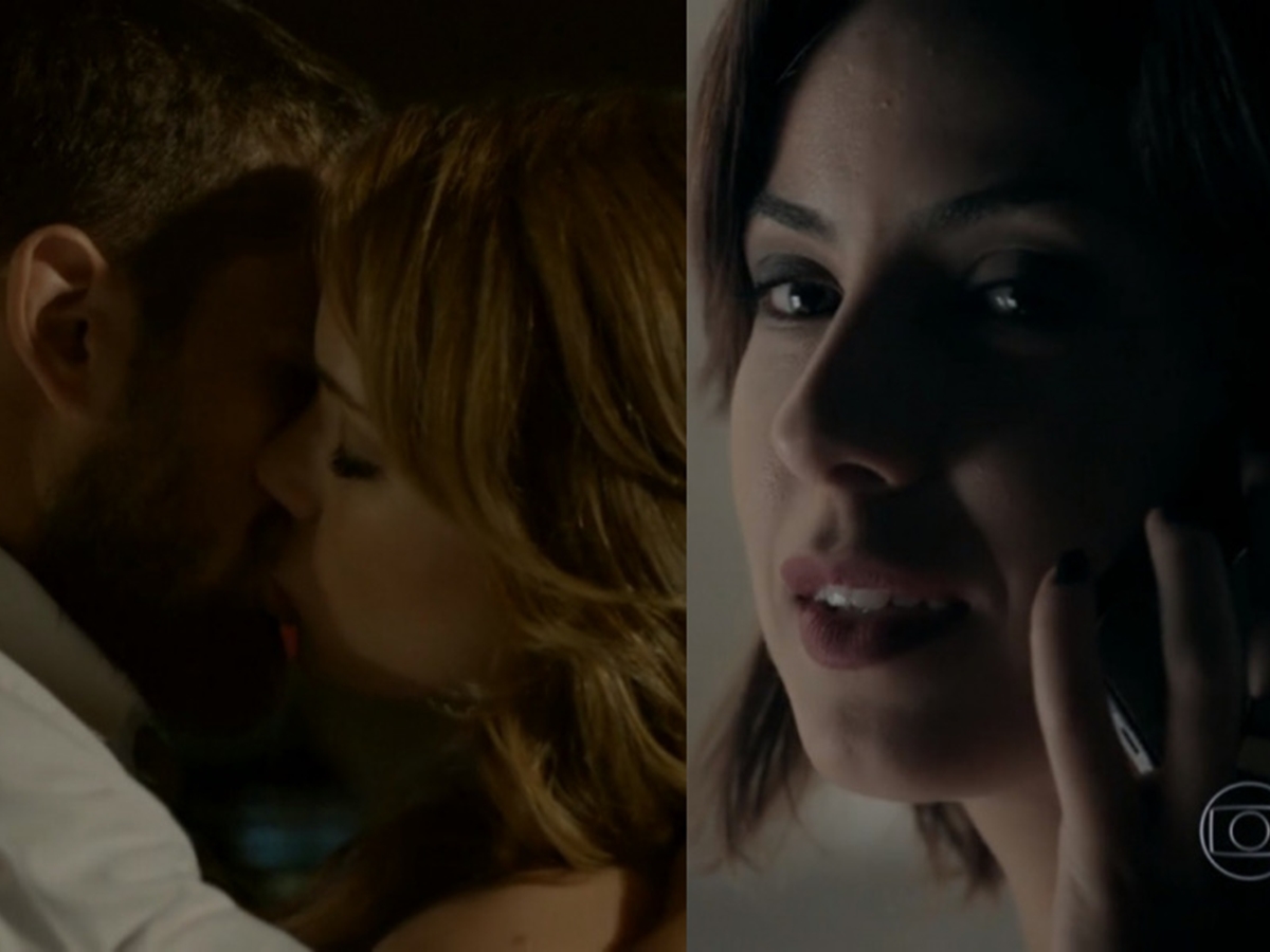 Vicente (Rafael Cardoso), Cristina (Leandra Leal) e Maria Clara (Andreia Horta) de Império