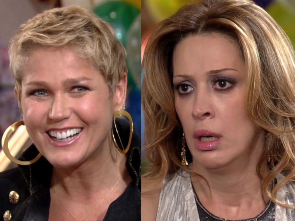 Xuxa e Jaqueline (Claudia Raia) em Ti-ti-ti