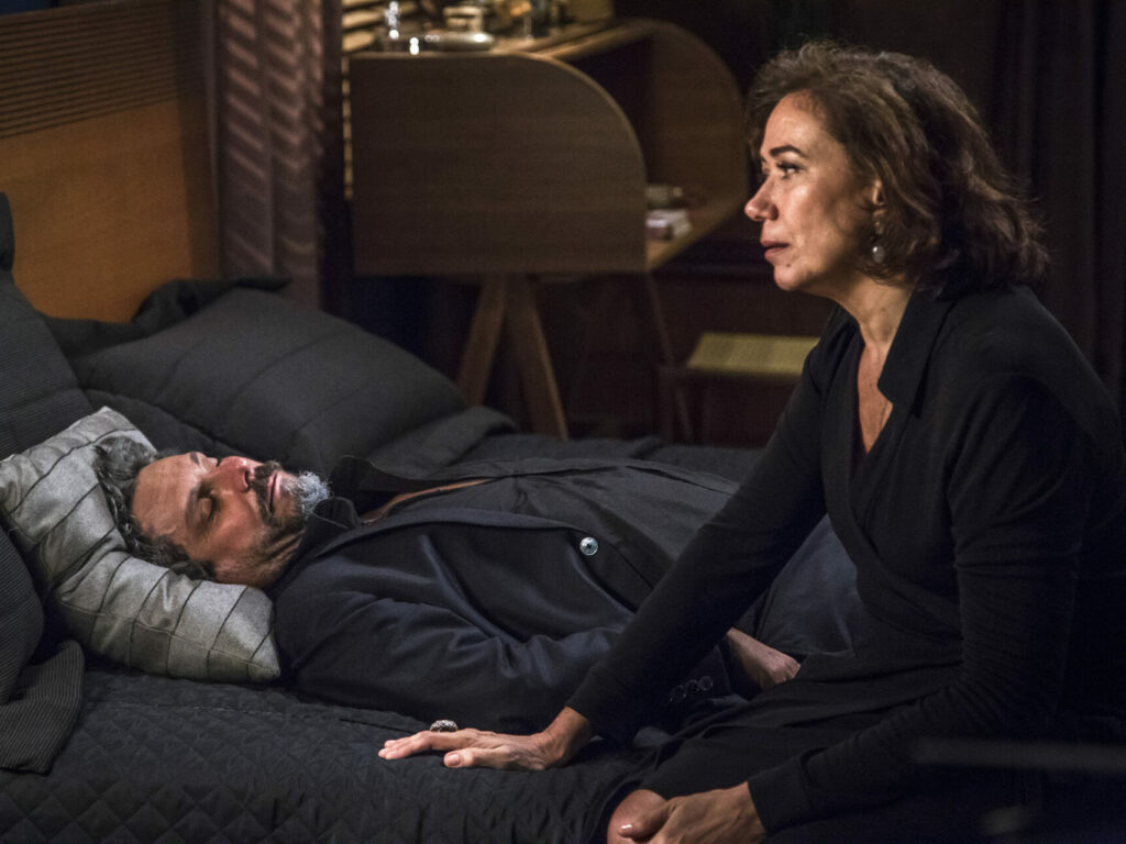 Maria Marta (Lilia Cabral) e José Alfredo (Alexandre Nero) em Império