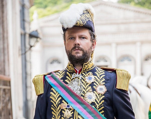 Dom Pedro II (Selton Mello) em Nos Tempos do Imperador
