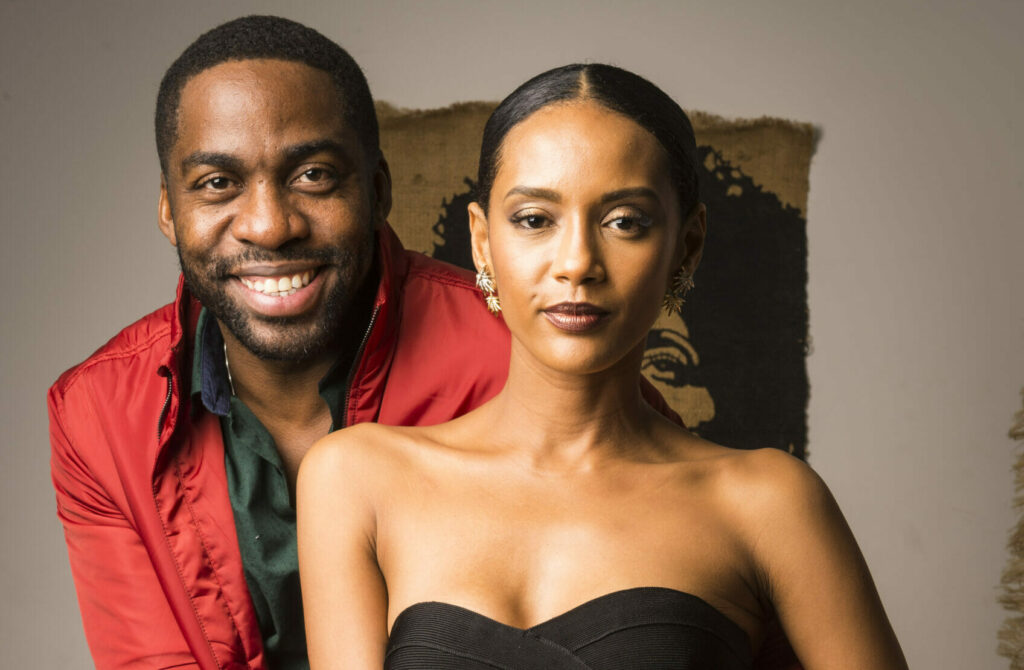 Taís Araujo e Lázaro Ramos (Divulgação/Globo)