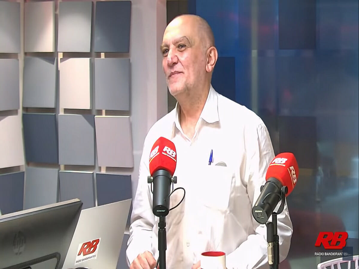 O radialista Claudio Zaidan