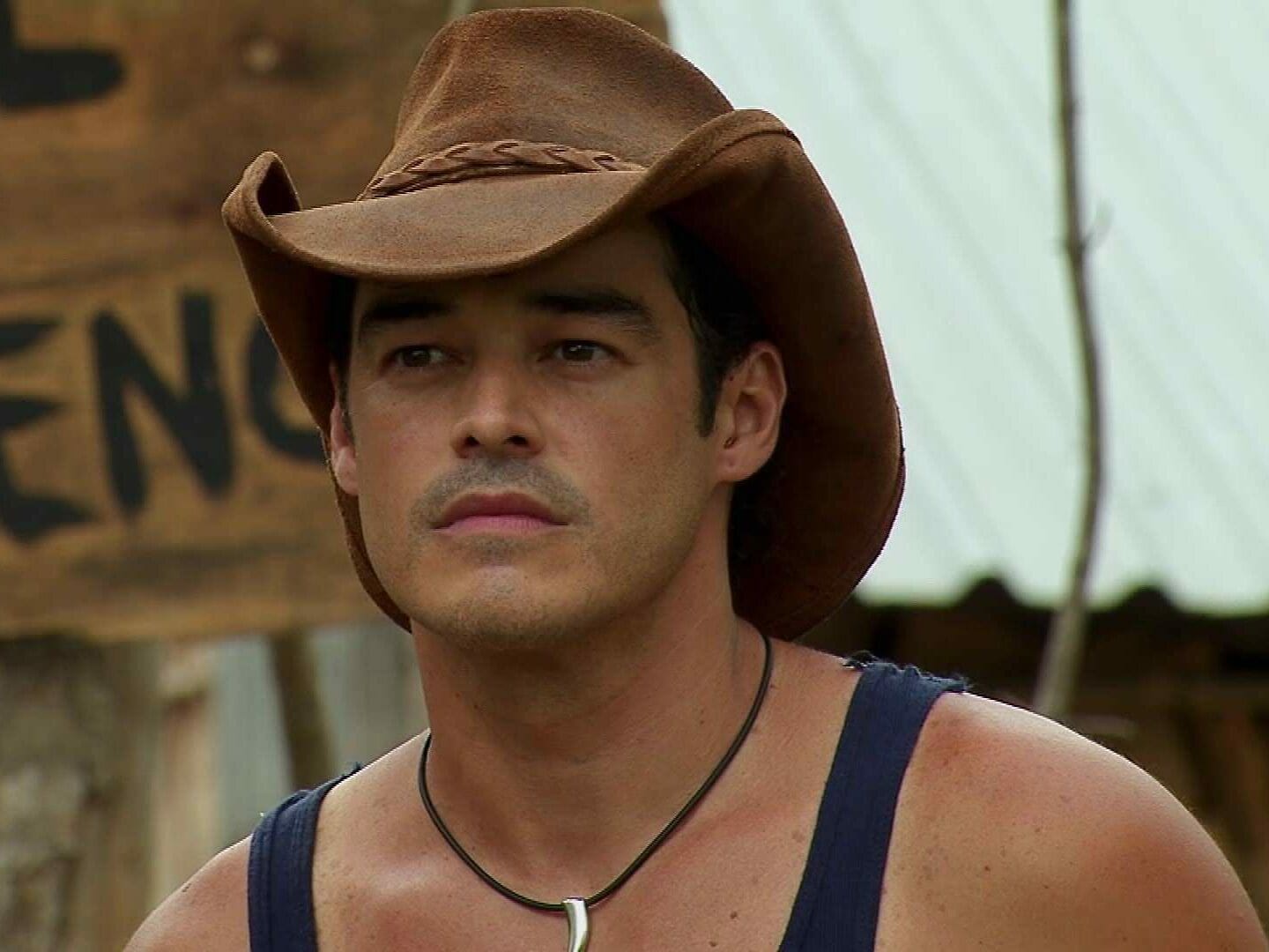 José Antônio (Juan Ángel Esparza) em Coração Indomável (Reprodução/YouTube)