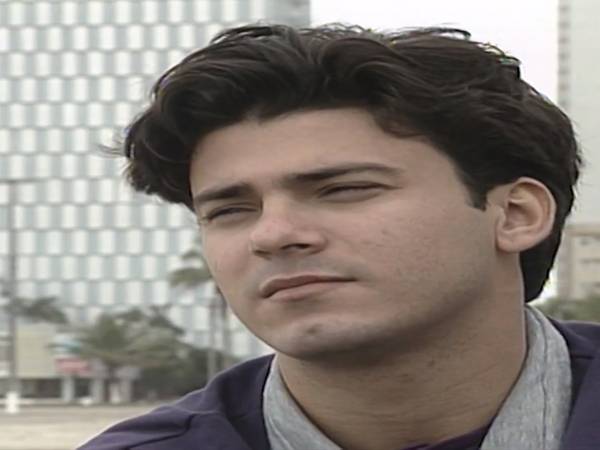 Lucas (Leonardo Vieira), em Sonho Meu