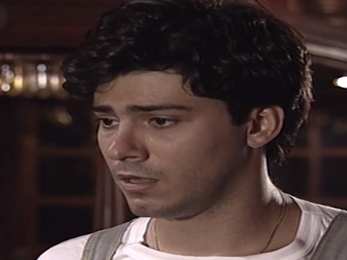 Lucas (Leonardo Vieira), em Sonho Meu